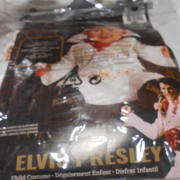 NEW RUBIES HALLOWEEN COSTUME ELVIS PRESLEY SZ 0-6 MONTHS ONESIE PANTS BOOTIES CA - Picture 1 of 9